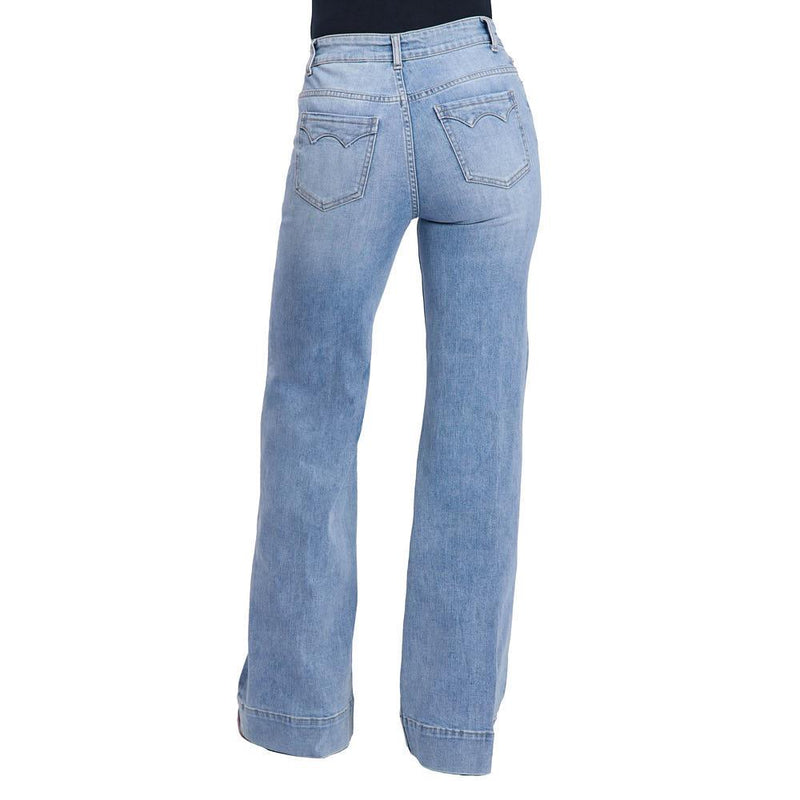 Women's High Rise Light Wash Jean