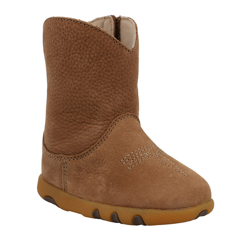 Infant's Camel Driving Moc Boot