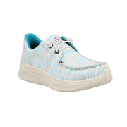 Youth Feather Light Blue Multi Casual Shoe