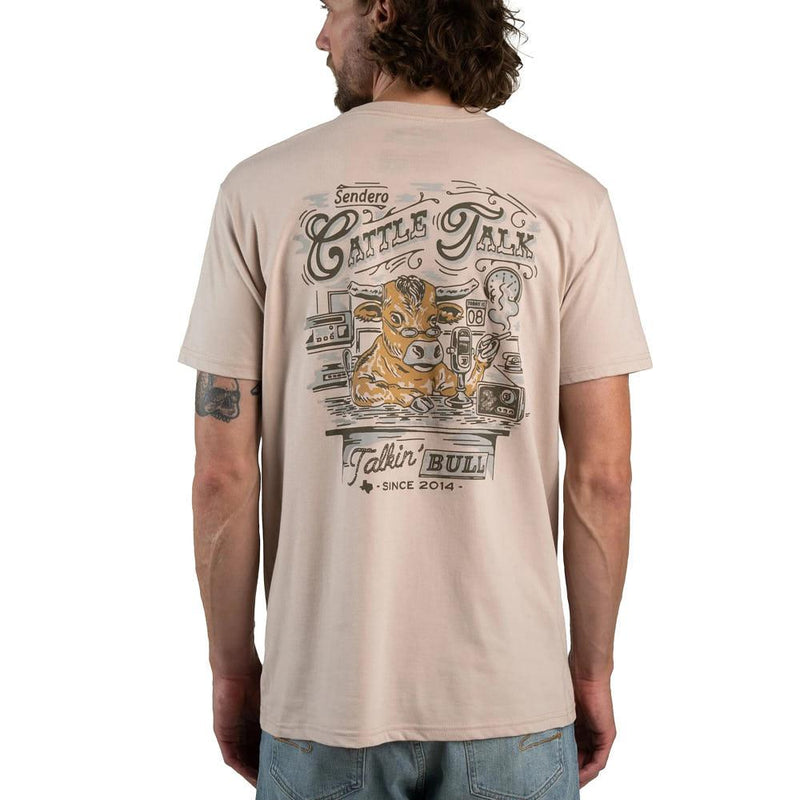 Men's Sand Talkin' Bull Tee Shirt