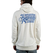 Men's White Western Goods Hoodie