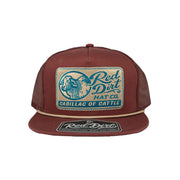 Burgundy Where's The Beef Cap