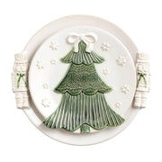 White Christmas Platter Set
