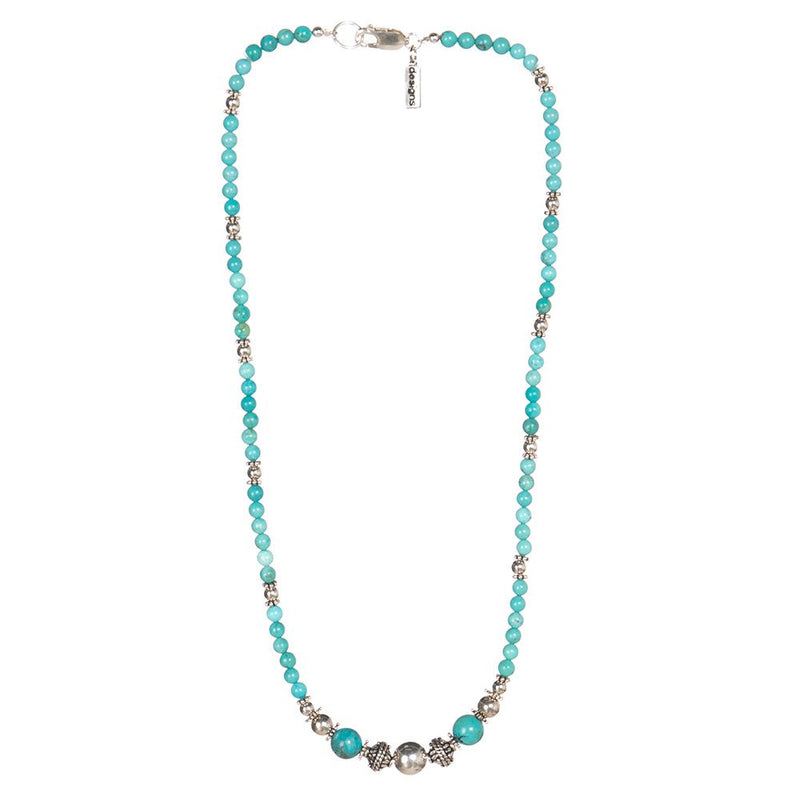 Paige Wallace Turquoise Sterling Silver Necklace