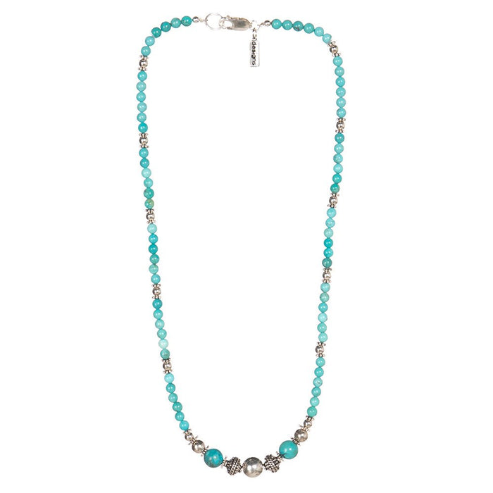 Paige Wallace Turquoise Sterling Silver Necklace