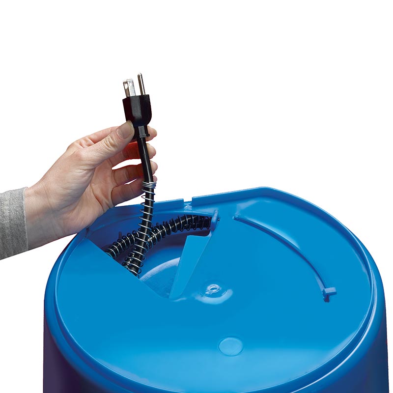Api Heated Plastic Flatback Bucket