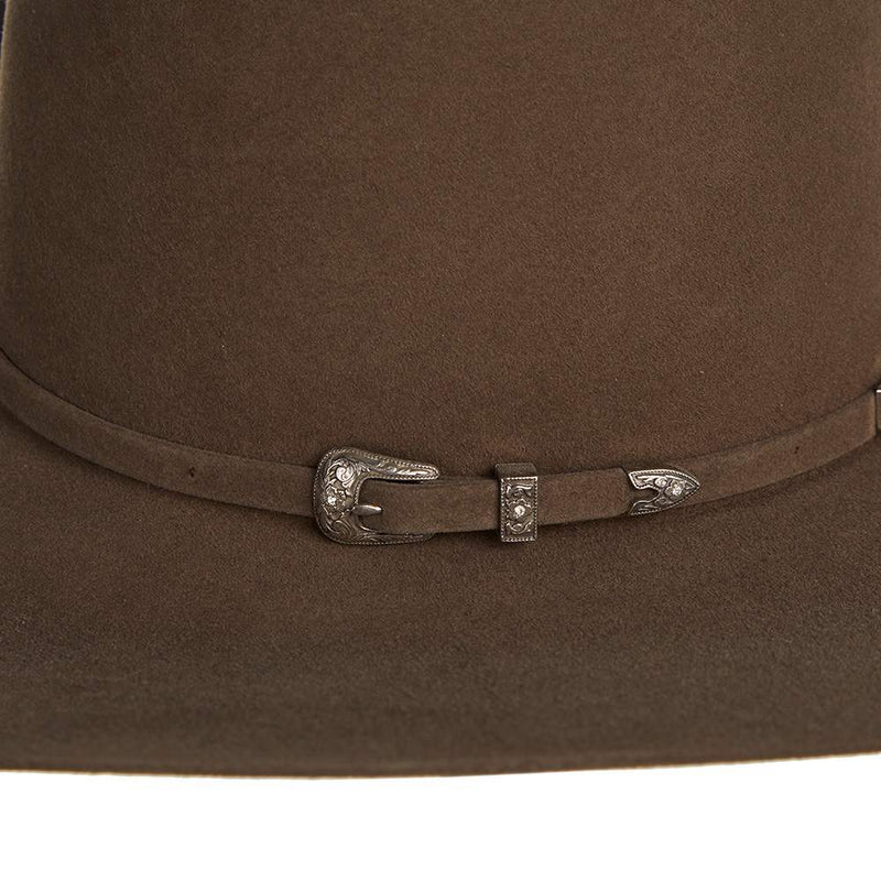 American Hats AHC 20X Pecan 5in. Brim Open Crown Felt Cowboy Hat