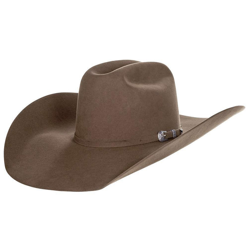 American Hats AHC 20X Pecan 5in. Brim Open Crown Felt Cowboy Hat