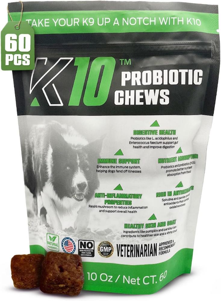K10 Probiotic Chew 60ct