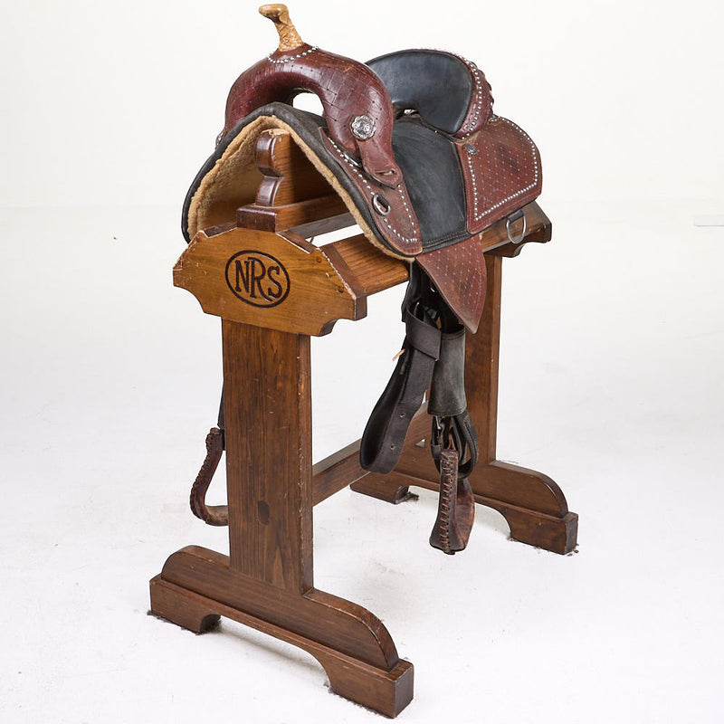 Used 14.5in Treeless Bob Marshall Barrel Saddle