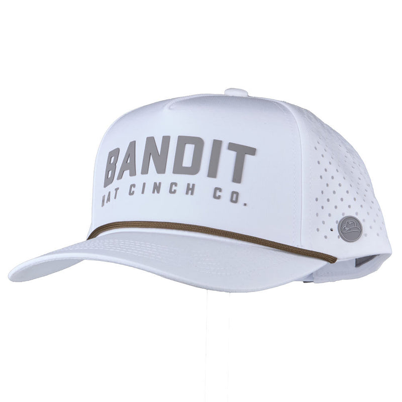 The Maverick White Cap