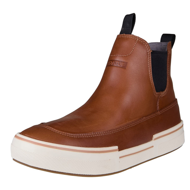 Men's Chelsea Leather Cashew Ankle Deck Boot