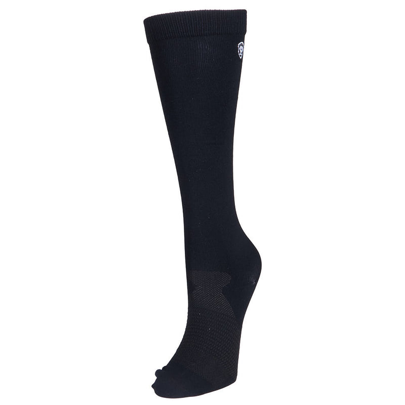 Women's Essential Performance Over The Calf Black Sock