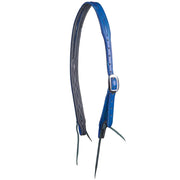 Royal ue Gunslinger Split Ear Headstall with Black Thread