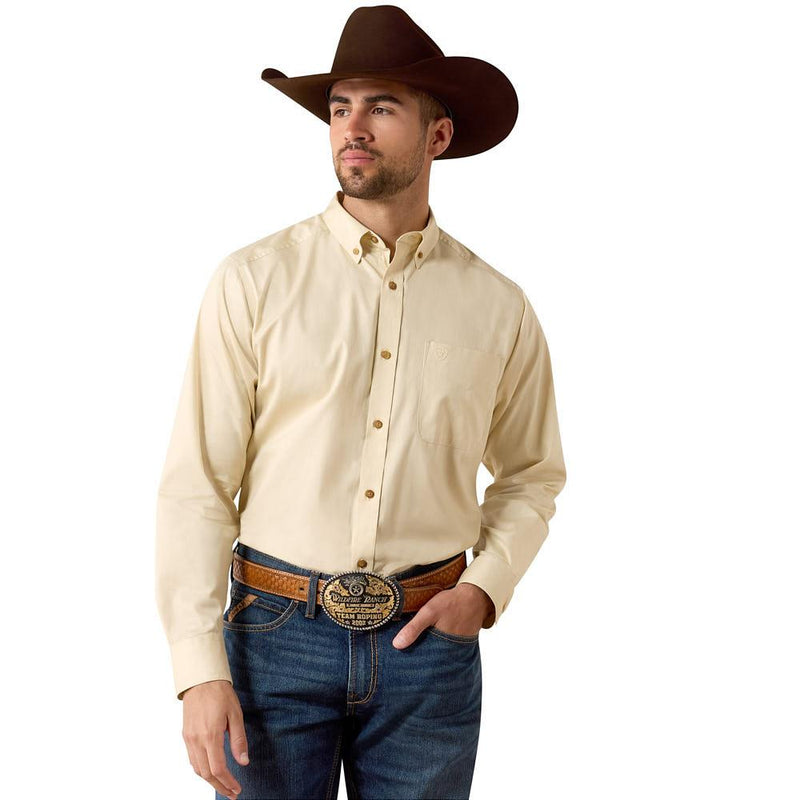 Men's Creme Brulé Solid Shirt