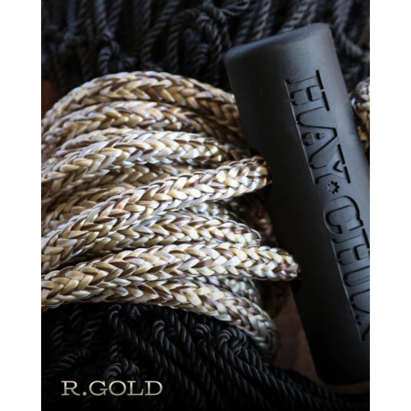 Half Bale 1 3/4 Inch Redemption Gold Hay Net