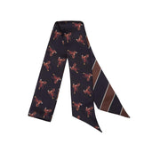 Black & Brown Preppy Saddle Boli