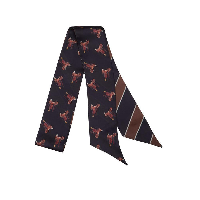 Black & Brown Preppy Saddle Boli