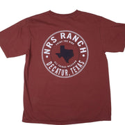 Enjoy The Ride Logo Redwood Tee Shirt
