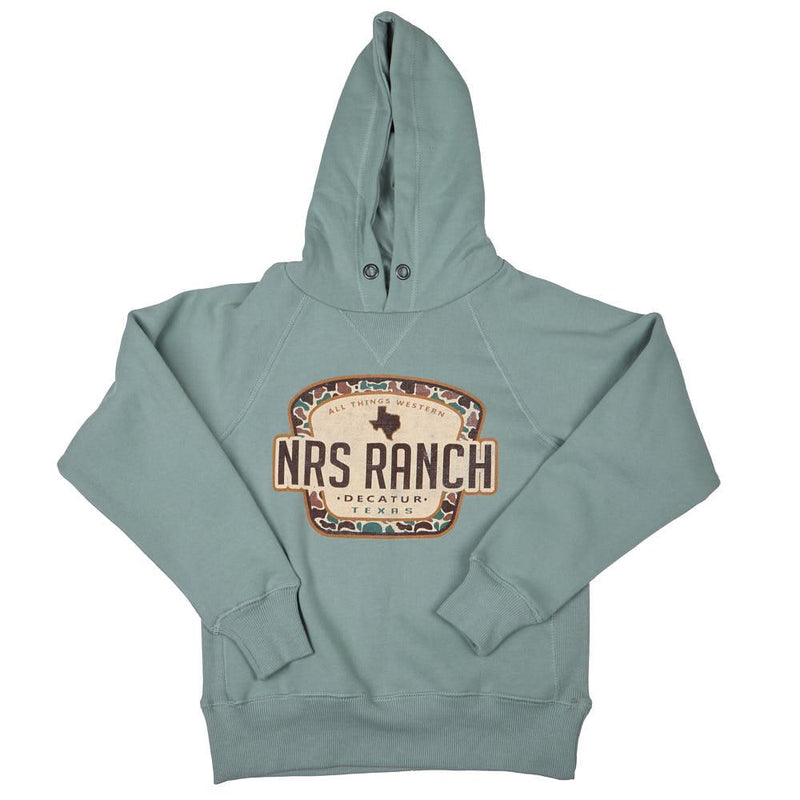 Youth Agave Camo Logo Hoodie