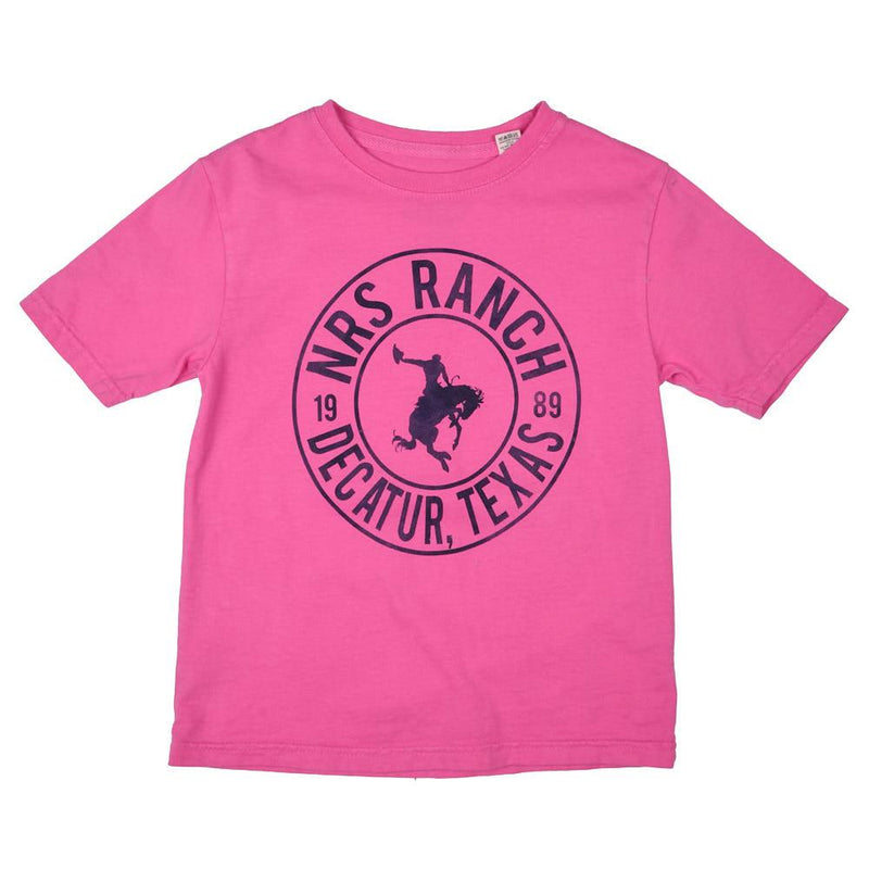 Youth Confetti Round Logo Tee Shirt