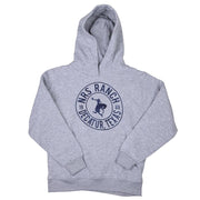 Youth Grey Round Logo Hoodie