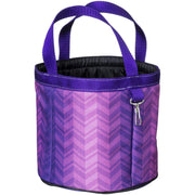 Chevron Final Touches Grooming Caddy