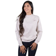 NRS Women's Oatmeal Bradner Quilted Crewneck