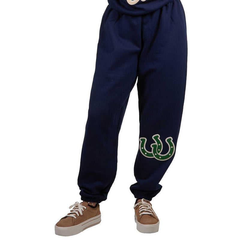 Women's Horseshoe Patched Sweatpants