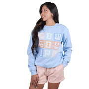 Women's Blue Cowboy Up Sweatshirt