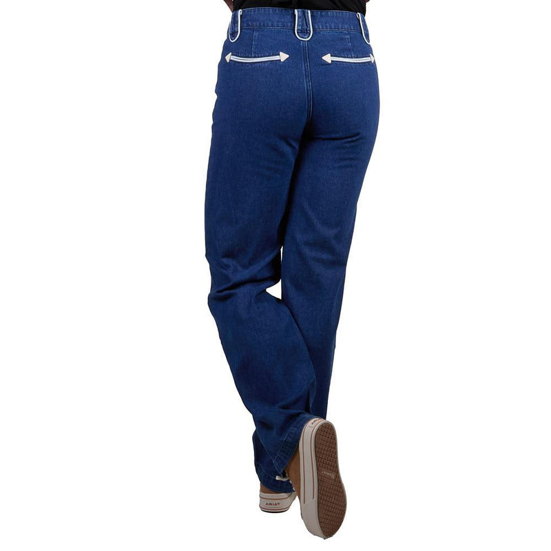 Women's Denim Smiley Pocket Pants