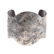 Silver Engraved Cuff