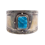 Kingman Blue Square Cuff