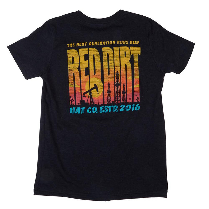 Boy's Heather Black The Derricks Tee Shirt