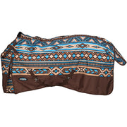 1200D/250G Brown Painted Canyon Turnout Blanket with Snuggit
