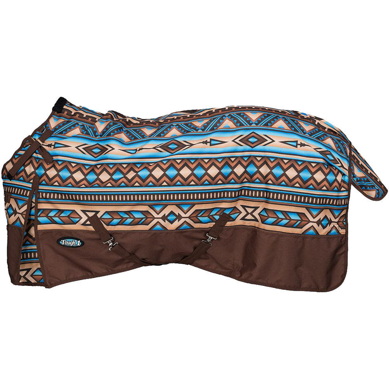 1200D/250G Brown Painted Canyon Turnout Blanket with Snuggit