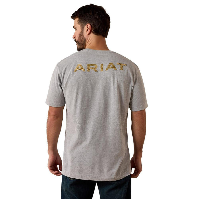 Men's Grey Holiday Tee Shirt