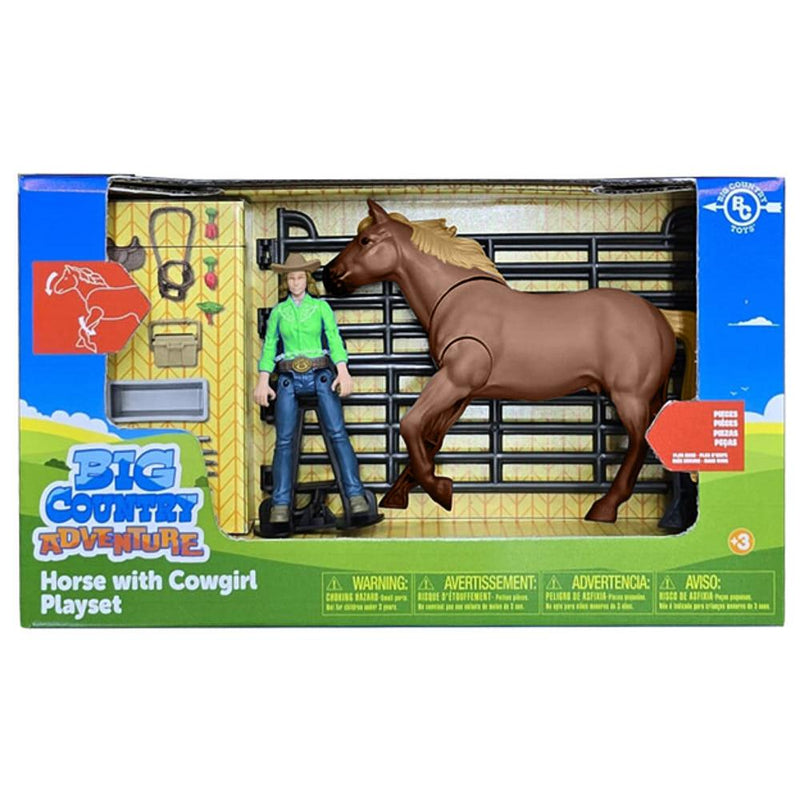 Adventure 19 Piece Cowgirl Playset
