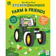 Sticker Number Farm and Friends Book