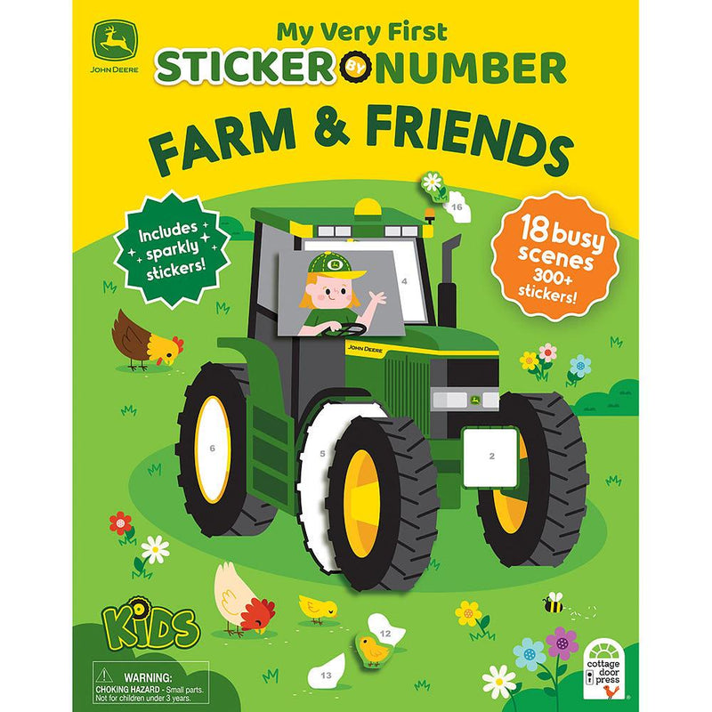 Sticker Number Farm and Friends Book