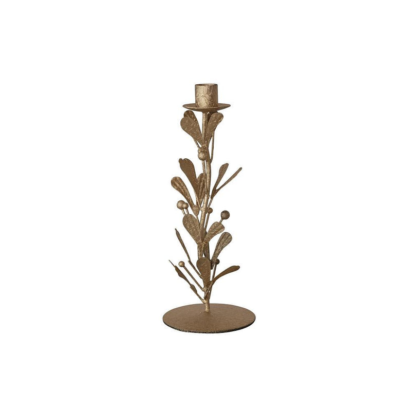 Mistletoe Taper Candle Holder