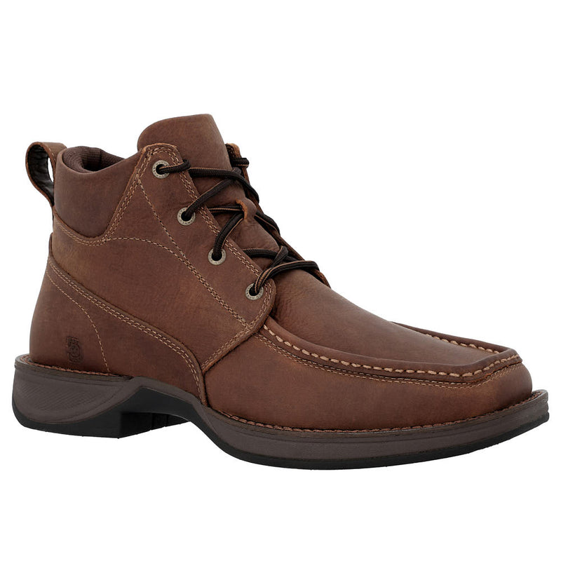 Men's Red Dirt Rebel Ultra-Lite Mustang Brown 5 1/2in Lacer Chukka Boot