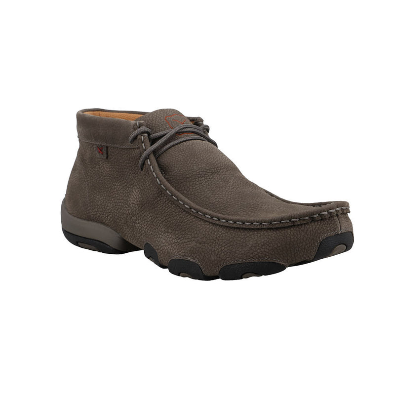 Men's Weathered Stone Chukka Driving Moc