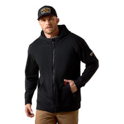 Men's FR DuraStretch Black Zip Hoodie