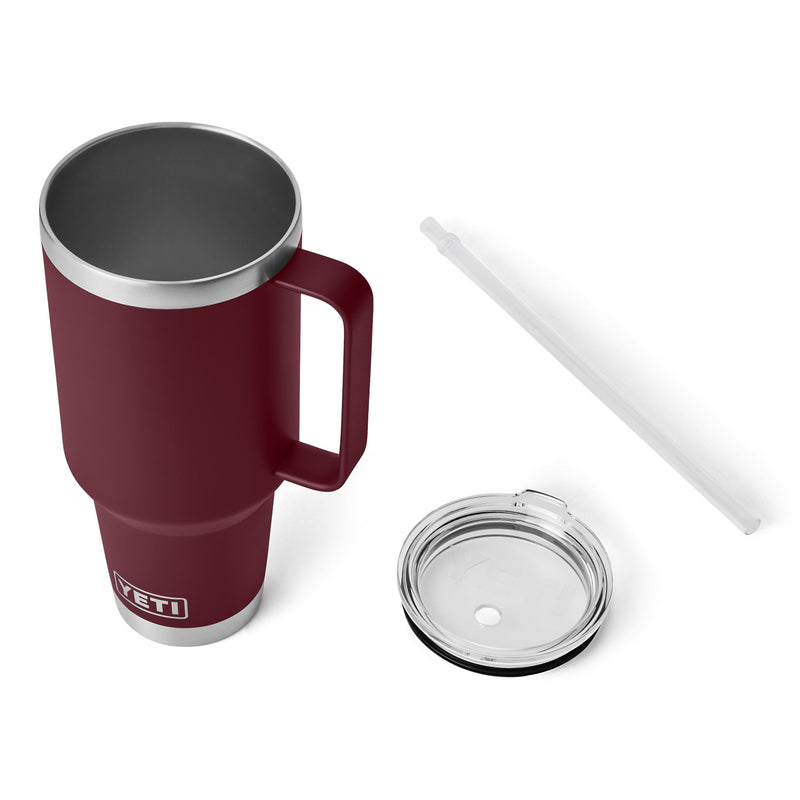 Yeti Coolers Rambler 42 oz. Wild Vine Red Straw Mug