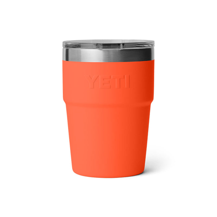 Yeti Coolers Papaya Rambler 16 oz Stackable with MagSlider Lid
