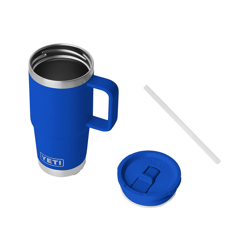 Yeti Coolers Royal Blue 20oz Travel Straw Mug