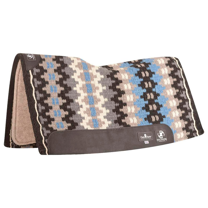 3/4in Zone Wool Top 32x34 Felt Saddle Pad
