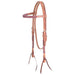 Martin Saddlery 5/8in Laced Harness Leather Browband Headstall