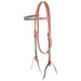 Martin Saddlery 5/8in Laced Harness Leather Browband Headstall